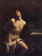 Guido Reni, Saint Sebastien martyr dans un paysage